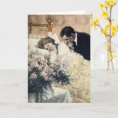 Nouvelle carte de félicitations pour bébé (Fleur jaune)