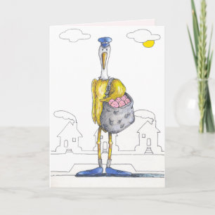 Nouvelle carte de félicitations pour bébé