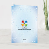 Nouvelle carte de félicitations pour bébé garçon (Dos)