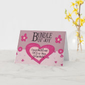 Nouvelle carte de grand-parent de félicitations (Fleur jaune)