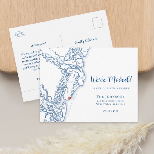 Nouvelle carte de la maison Golden Isles de Géorgi