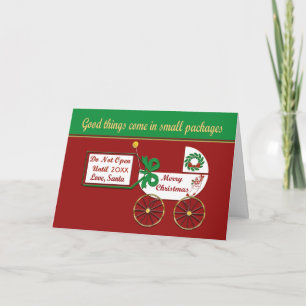 Nouvelle carte de Noël Joyeux Noël Amour Père Noël