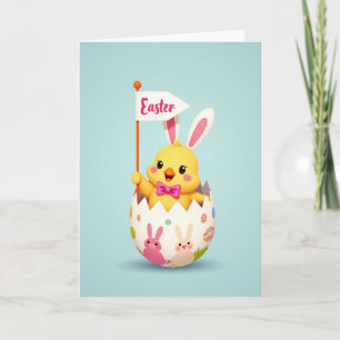 Nouvelle carte de Pâques pour le printemps