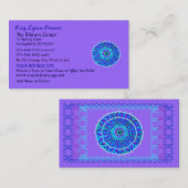 Nouvelle carte de profil de yoga d'âge (Devant / Derrière)