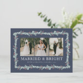 Nouvelle Carte de vacances de Noël Multiphoto (Debout devant)