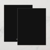 Nouvelle carte de vacances plate personnalisée ave (Devant / Derrière)