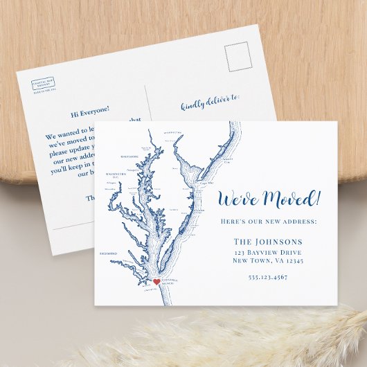 Nouvelle carte de Virginia Beach pour un déménagem