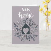 Nouvelle carte de voeux botanique à domicile (Fleur jaune)