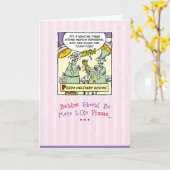 Nouvelle carte de voeux de bébé (Fleur jaune)