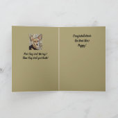 NOUVELLE CARTE DE VOEUX DE CHIOT (Intérieur)