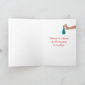 Nouvelle carte de voeux Félicitations Chien Furbab (Intérieur)