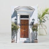 Nouvelle carte de voeux Home (Debout devant)