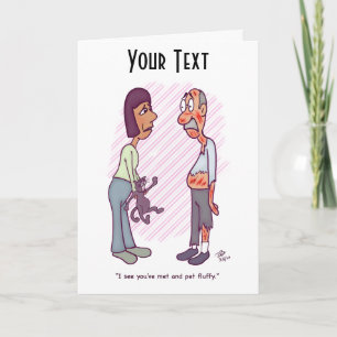 Nouvelle carte de voeux pour animaux