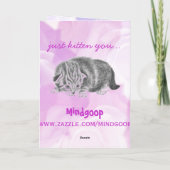 nouvelle carte de voeux pour bébé amusant (Dos)