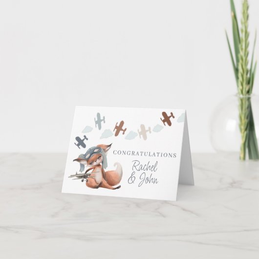 Nouvelle carte de voeux pour bébé Félicitations (Devant)