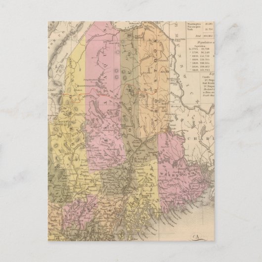 Nouvelle carte du Maine (Devant)