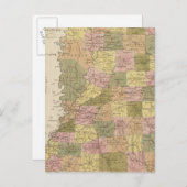 Nouvelle Carte Du Mississippi (Devant / Derrière)