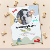 Nouvelle carte Faire-part de chiot