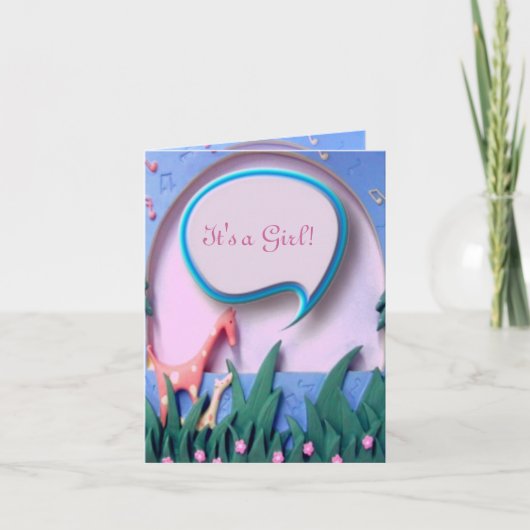 Nouvelle carte Faire-part pour bébé (Devant)
