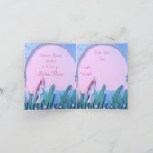 Nouvelle carte Faire-part pour bébé (Intérieur)