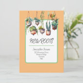 Nouvelle carte Faire-part Roots/Moving (Debout devant)