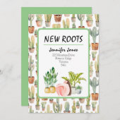 Nouvelle carte Faire-part Roots/Moving (Devant / Derrière)