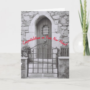 Nouvelle carte Félicitations à domicile