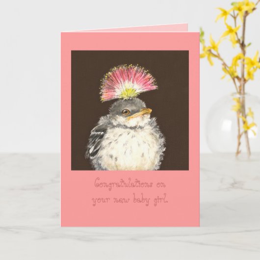 Nouvelle carte fille (Fleur jaune)