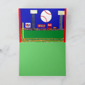 Nouvelle carte ou invitation de joyeux (Intérieur)