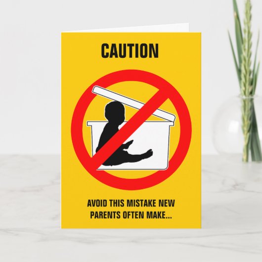 Nouvelle carte parentale (drôle) (Devant)