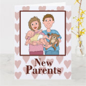 Nouvelle carte Parents (Fleur jaune)