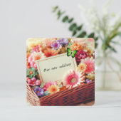 Nouvelle carte plat d'adresse (Debout devant)