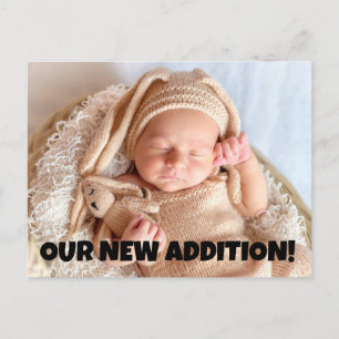 NOUVELLE CARTE POSTALE BABY FAIRE-PART PERSONNALIS
