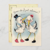 Nouvelle carte postale bébé (Devant / Derrière)