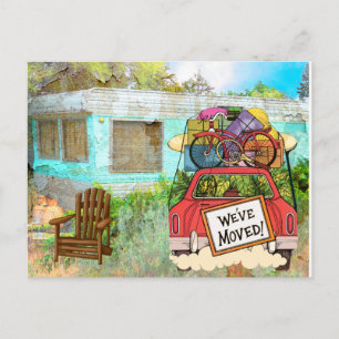 Nouvelle carte postale d'adresse