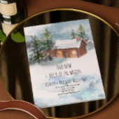 Nouvelle carte postale d'annonce de déménagement N