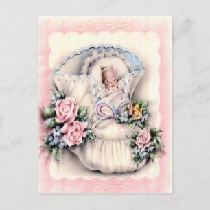 Nouvelle carte postale de bébé