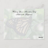 Nouvelle carte postale de début (Dos)