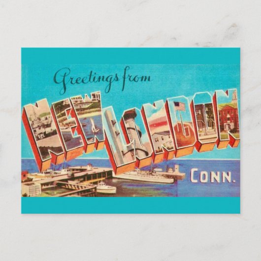 Nouvelle carte postale de Londres Conn (Devant)