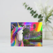 Nouvelle carte postale d'invitation pour une fête  (Debout devant)