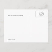 Nouvelle carte postale Faire-part (Dos)