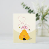 Nouvelle carte postale Faire-part d'adresse (Debout devant)