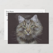 Nouvelle carte postale Faire-part pour animaux (Devant / Derrière)