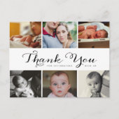 Nouvelle carte postale Merci bébé (Devant)