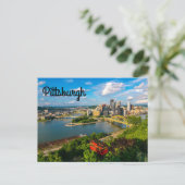 Nouvelle carte postale Pittsburgh Photo (Debout devant)