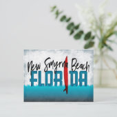 Nouvelle carte postale Smyrna Beach Florida Surboa (Debout devant)