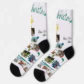 Nouvelle chaussette de Noël durable de qualité sup (Gauche)