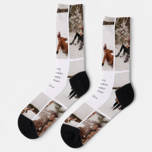 Nouvelle chaussette de Noël durable de qualité sup