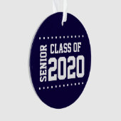 Nouvelle classe personnalisable de l'ornement 2020 (devant)