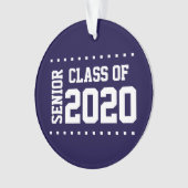 Nouvelle classe personnalisable de l'ornement 2020 (devant)
